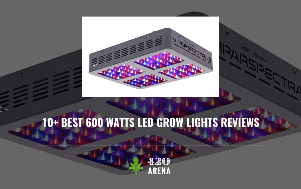 10+ Best 600 Watts LED Grow Lights for Cannabis 2020 Review