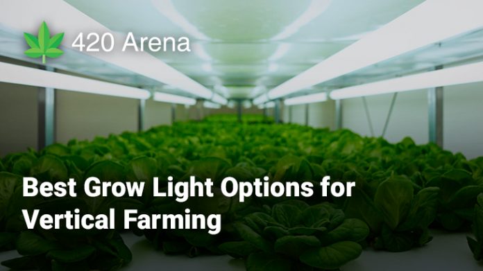 Best Grow Light Options for Vertical Farming