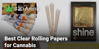 Best Clear Rolling Papers for Cannabis