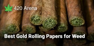 Best Gold Rolling Papers for Weed