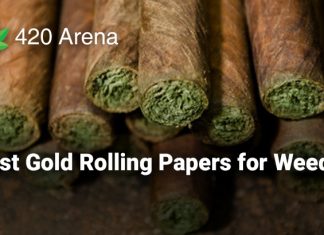Best Gold Rolling Papers for Weed