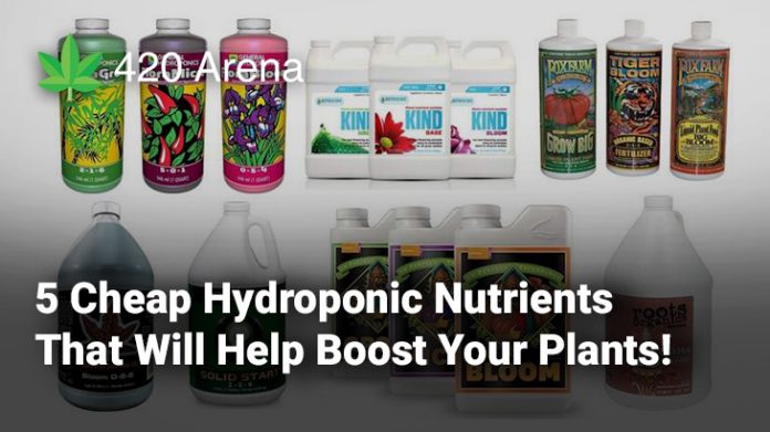 Cheap Hydroponic Nutrients