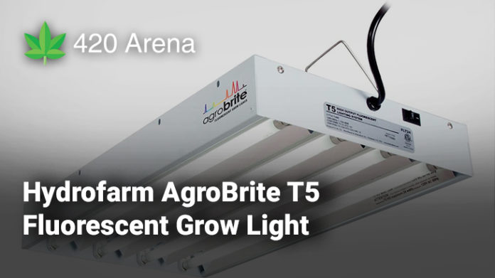 Hydrofarm AgroBrite T5 Fluorescent Grow Light